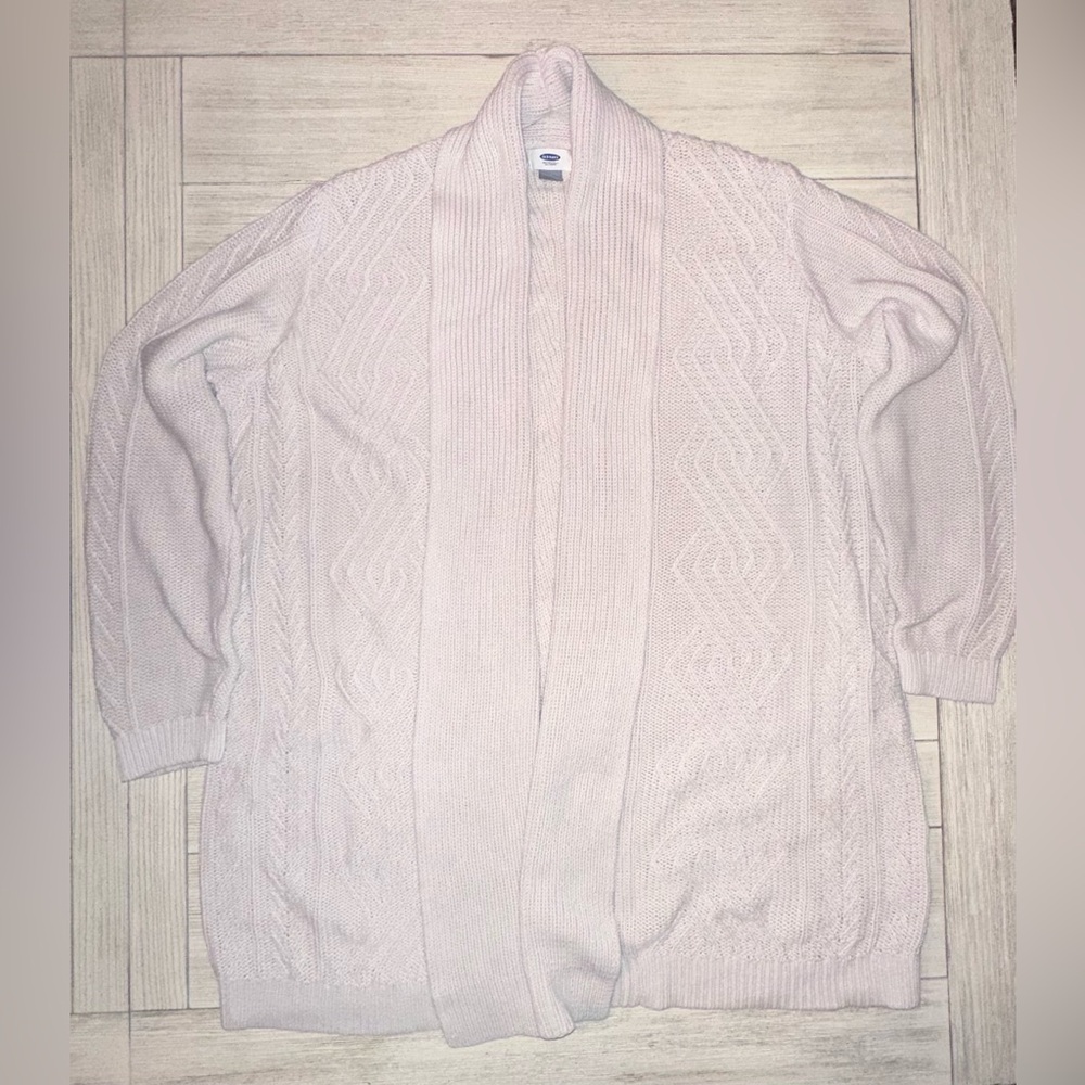 Old Navy Cream Cardigan Sweater